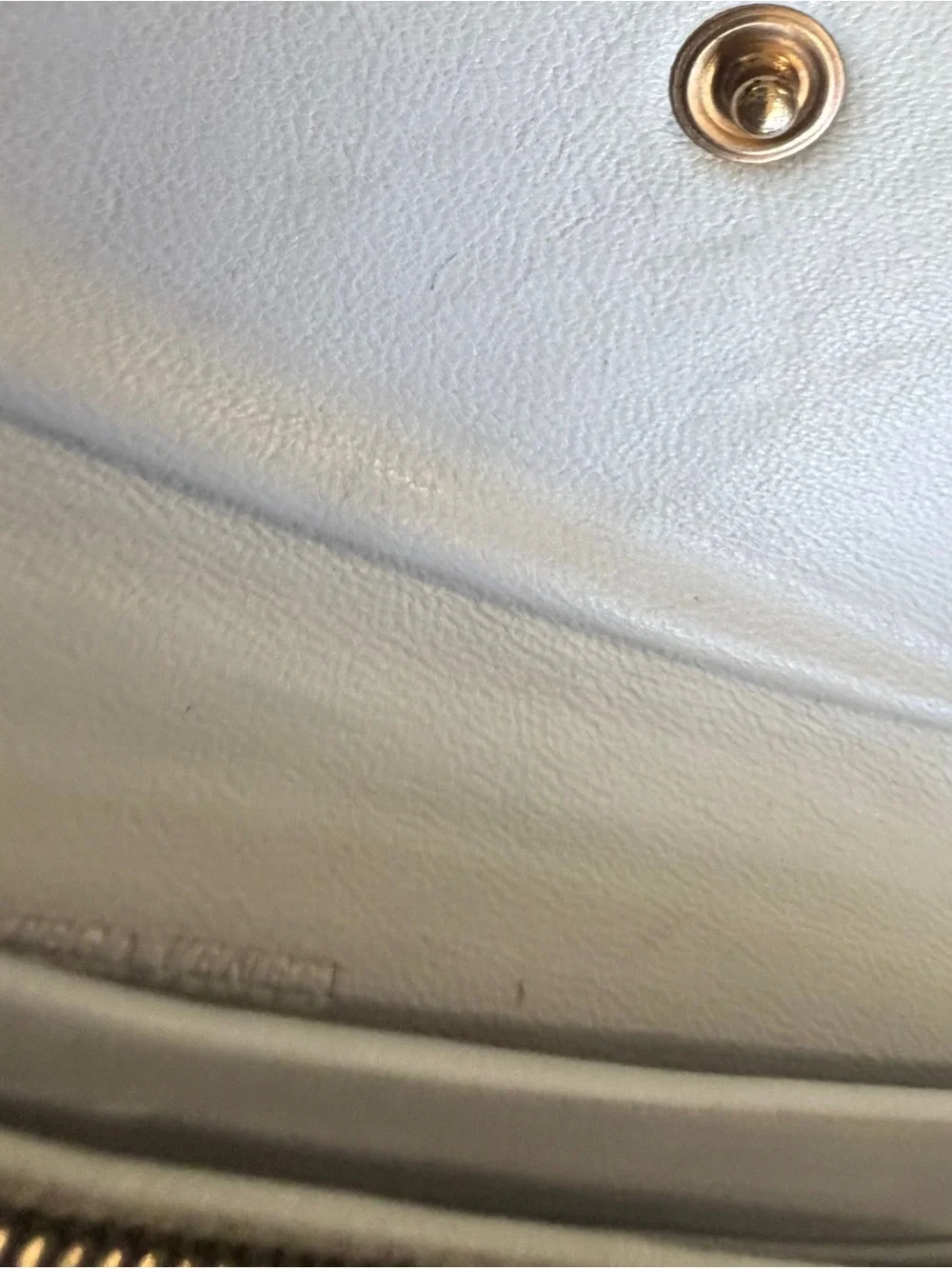Bottega Veneta Cream Intrecciato Leather Fold-Over Wallet